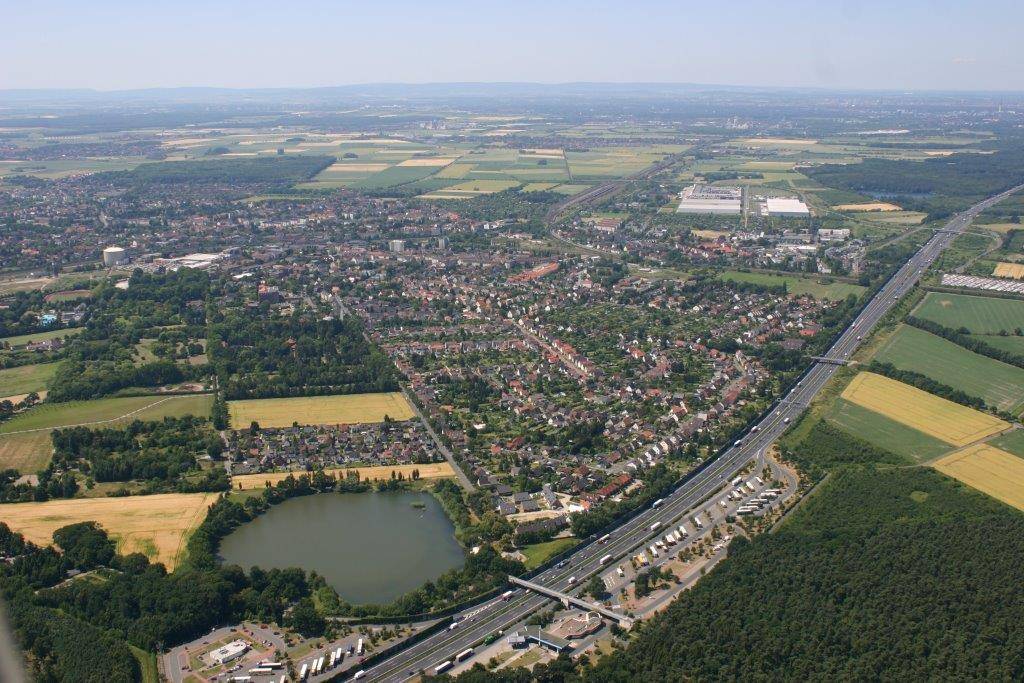 Luftbild Lehrte © Stadt Lehrte