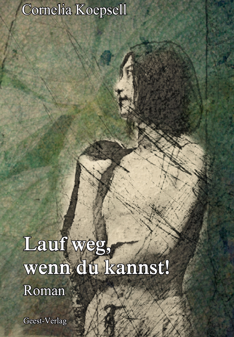 stilisierte Frau vor grünem Hintergrund © Geest-Verlag