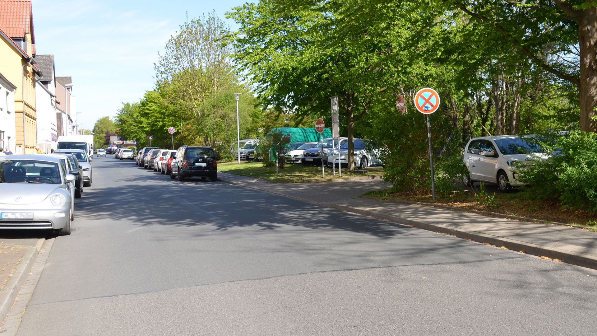 Blick in die Bahnhofstraße