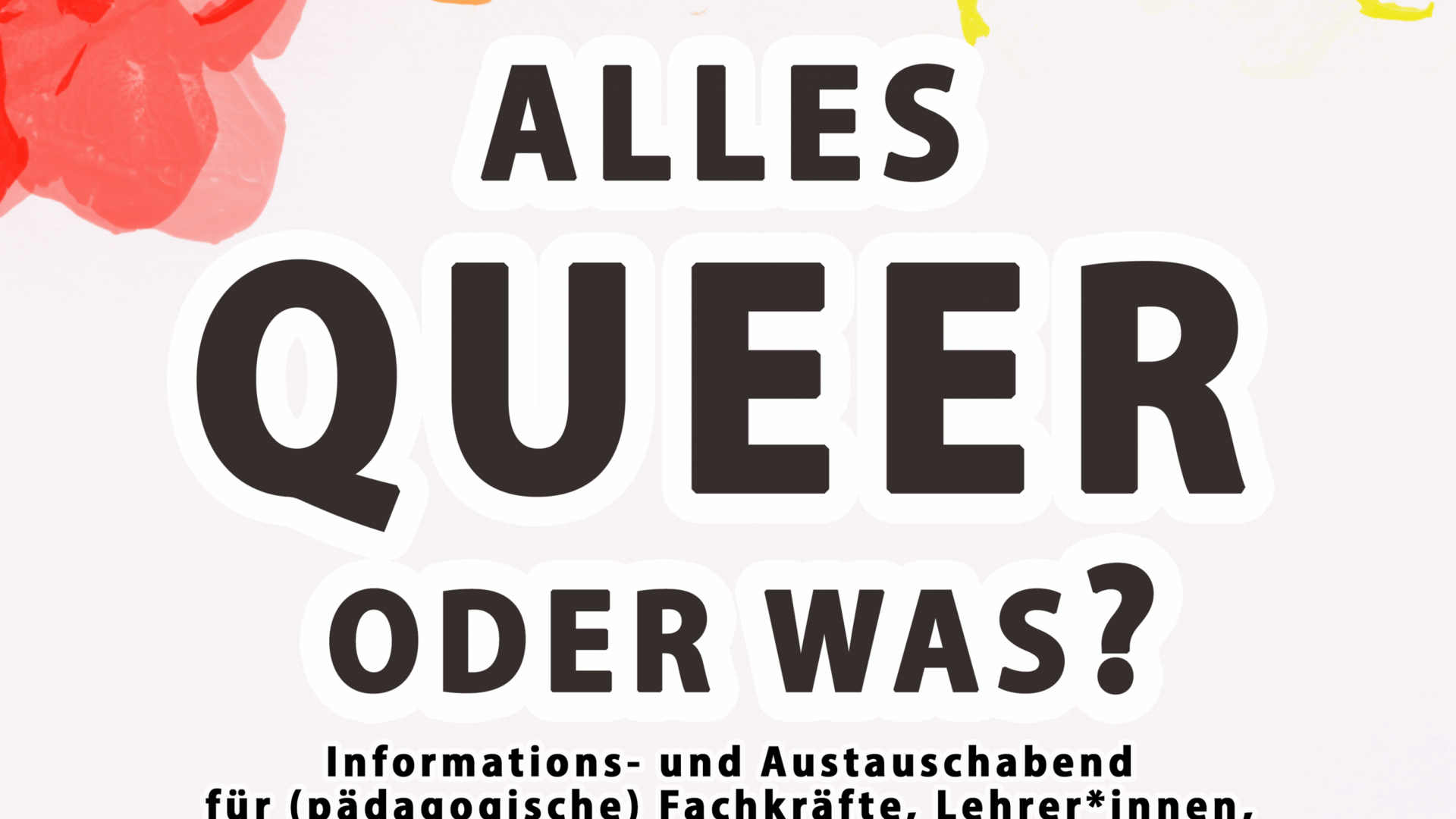 Alles Queer Header © Stadt Lehrte alles queer ©Stadt Lehrte