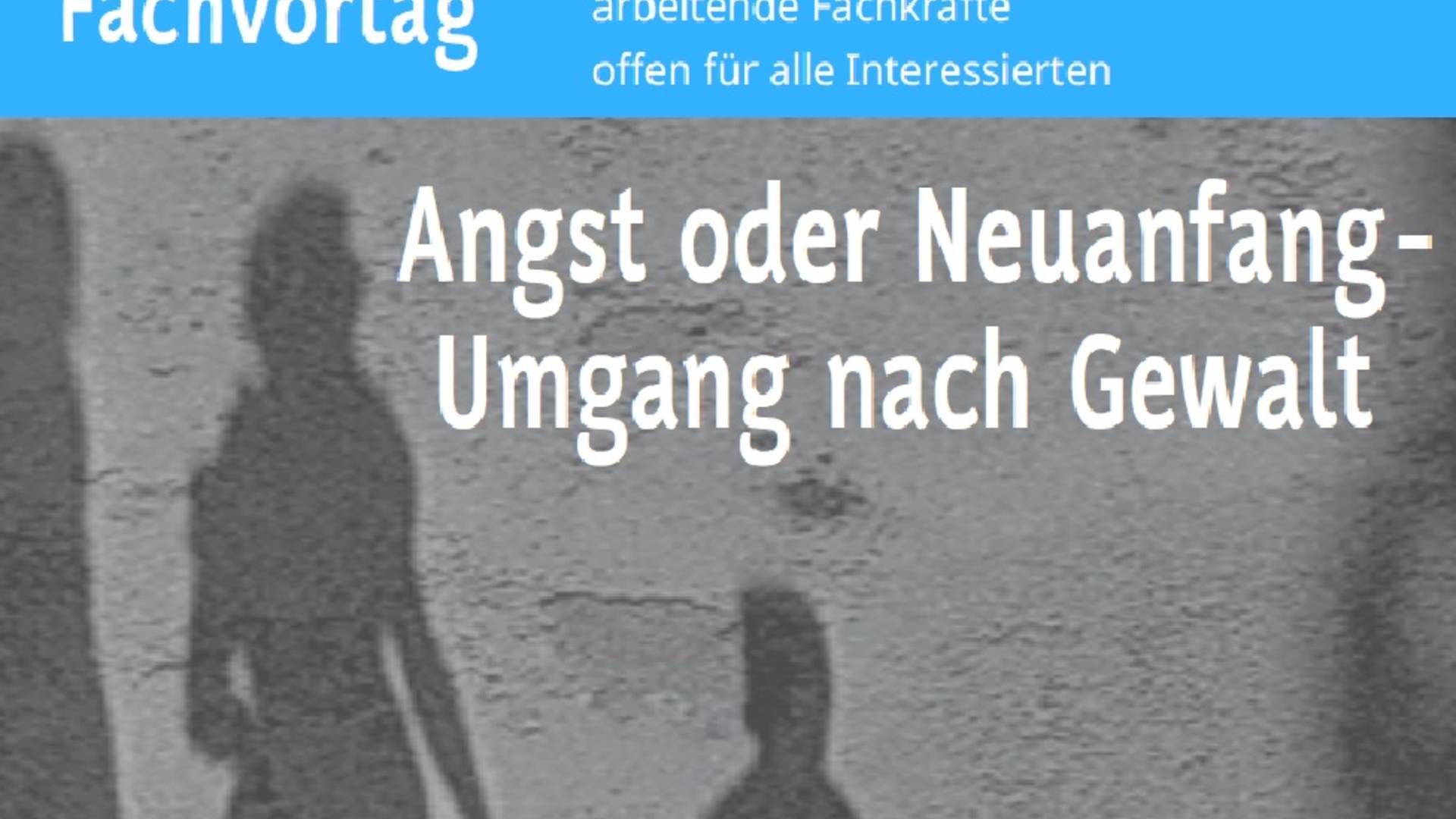 Plakat zum Fachvortrag Umgang nach Gewalt mit Alexander Korittko © Stadt Lehrte Plakat zum Fachvortrag Umgang nach Gewalt mit Alexander Korittko
