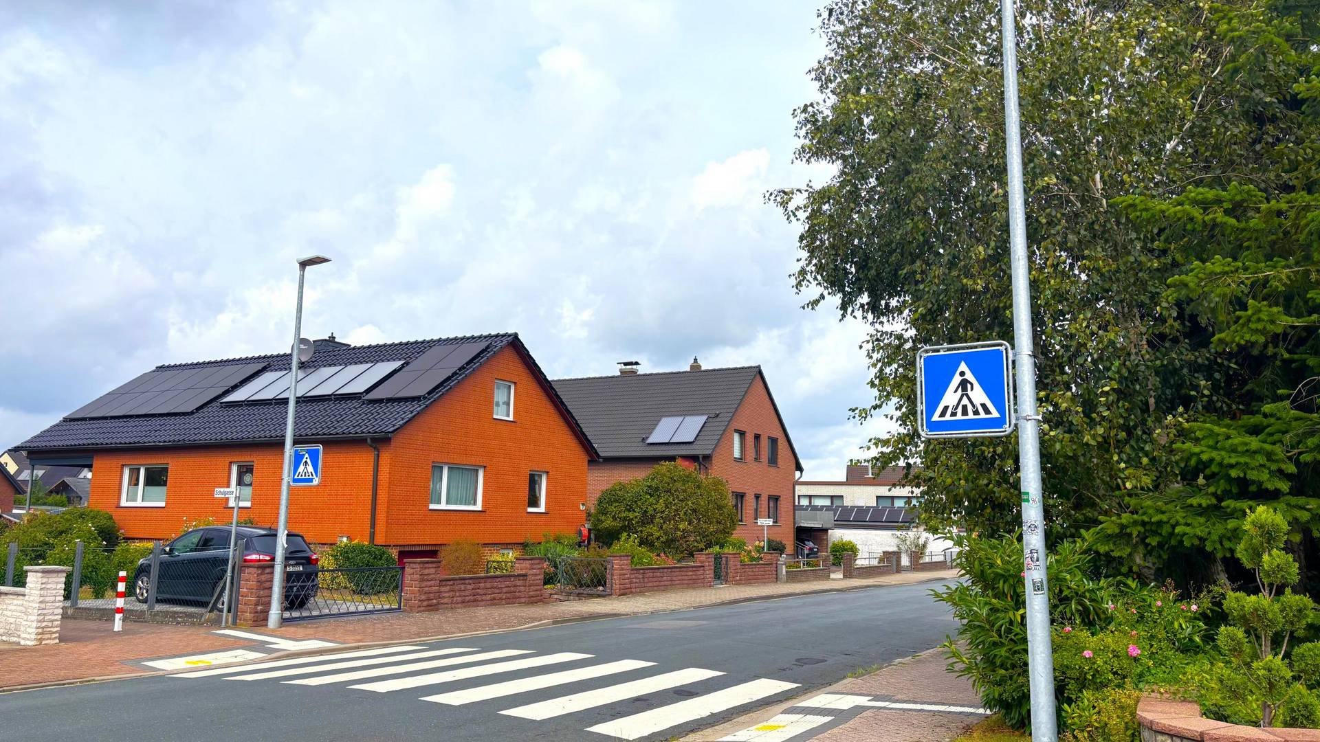 Zebrastreifen in Hämelerwald