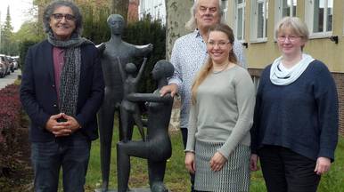 pr ventionsrat lehrte vorstellung der neuausrichtung der arbeit 23.04.2025 von links d ndar kelloglu wilhelm busch nadine francksen angelika schmidt